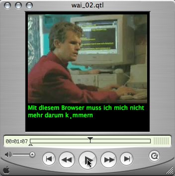 German-language captioning example with „k&ouml;nnen“ misrendered