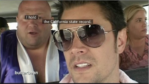 Mangled caption from &lsquo;Jackass: The Movie&rsquo; (2)