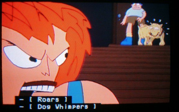 &lsquo;Run Lola Run&rsquo; closed-caption example