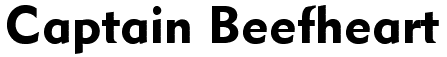Metro: Captain Beefheart
